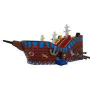 pirate ship inflatable slide